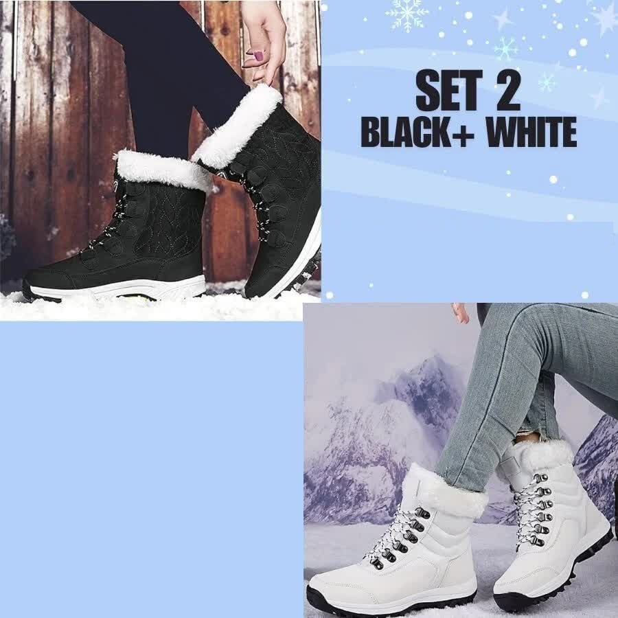 Christmas Sale 50% OFF - Women's Winter Fashionable Fleece-Lined Warm Snow Boots