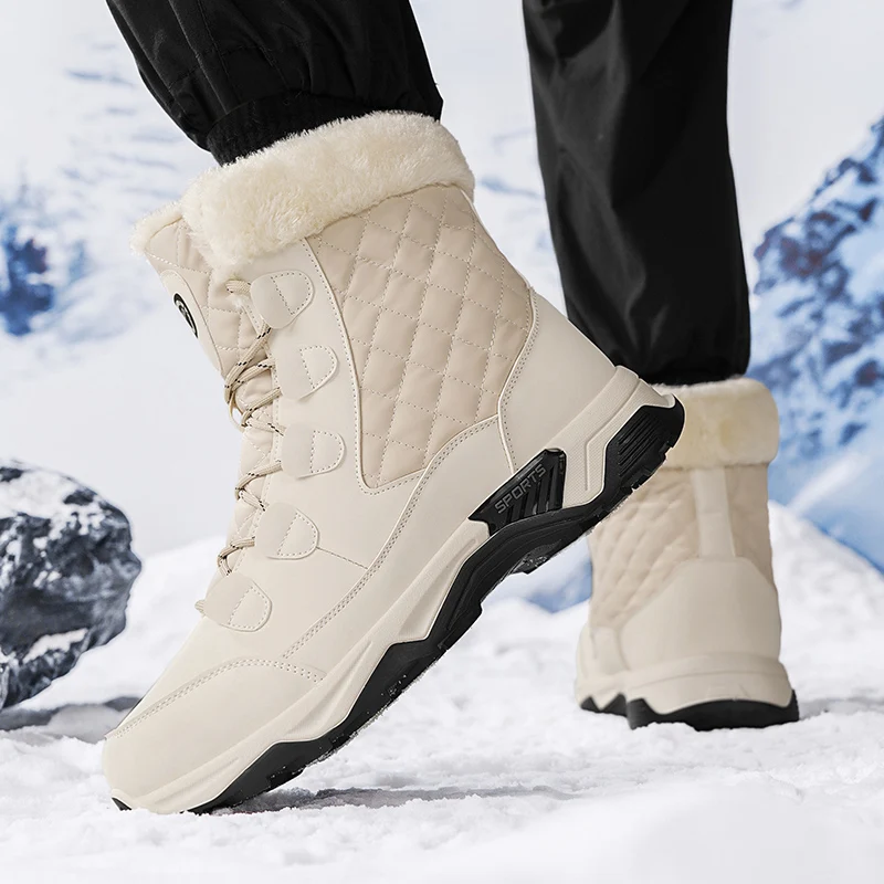 Christmas Sale 50% OFF - Women's Winter Fashionable Fleece-Lined Warm Snow Boots