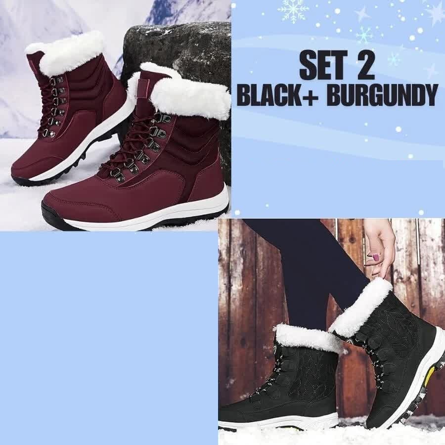 Christmas Sale 50% OFF - Women's Winter Fashionable Fleece-Lined Warm Snow Boots