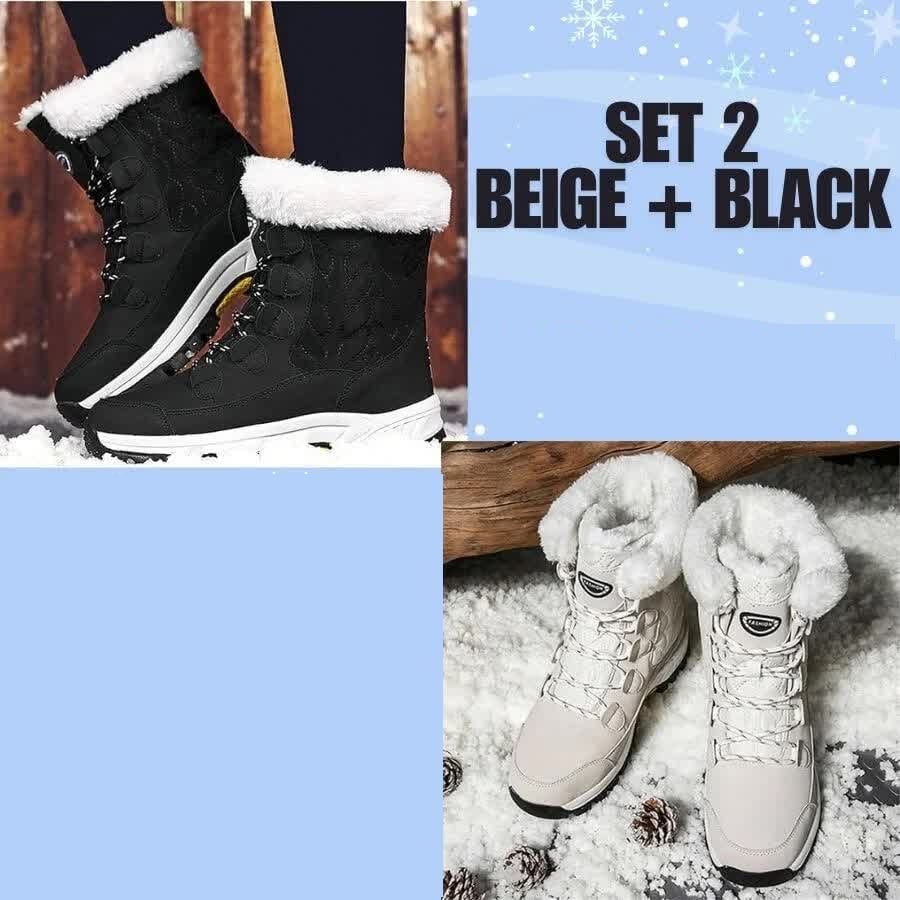 Christmas Sale 50% OFF - Women's Winter Fashionable Fleece-Lined Warm Snow Boots