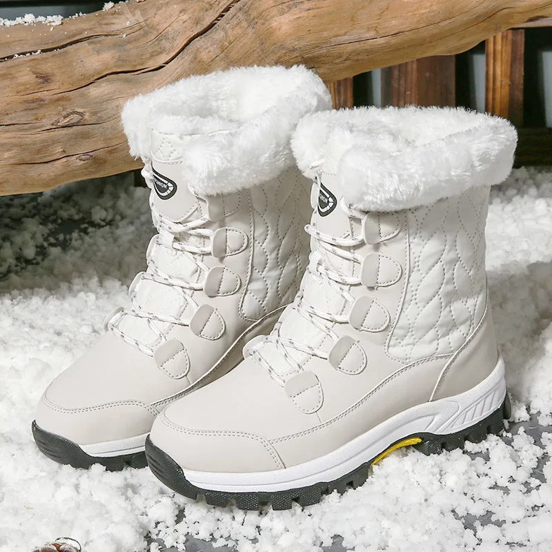 Christmas Sale 50% OFF - Women's Winter Fashionable Fleece-Lined Warm Snow Boots