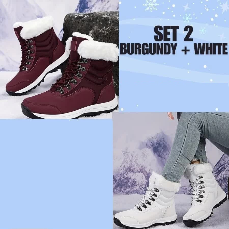 Christmas Sale 50% OFF - Women's Winter Fashionable Fleece-Lined Warm Snow Boots