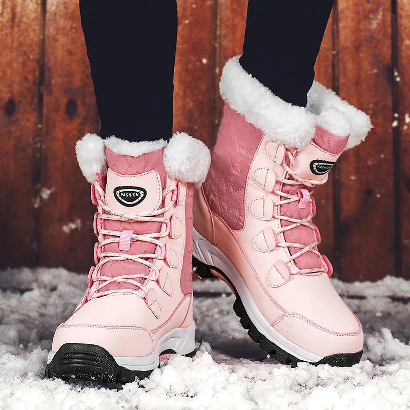 Christmas Sale 50% OFF - Women's Winter Fashionable Fleece-Lined Warm Snow Boots