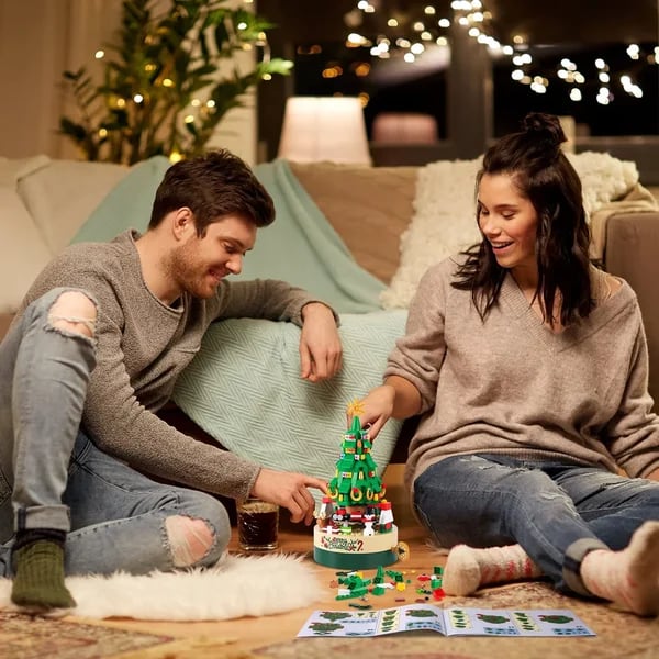 Christmas Tree Building Blocks Set