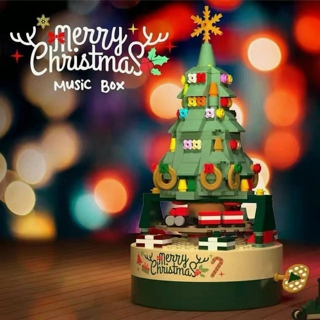 Christmas Tree Building Blocks Set