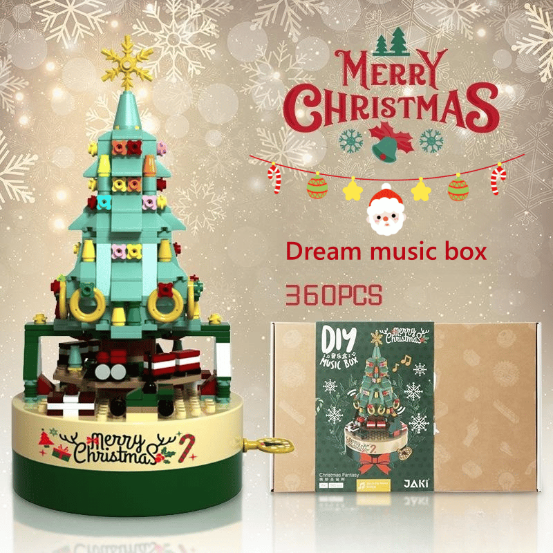 Christmas Tree Building Blocks Set