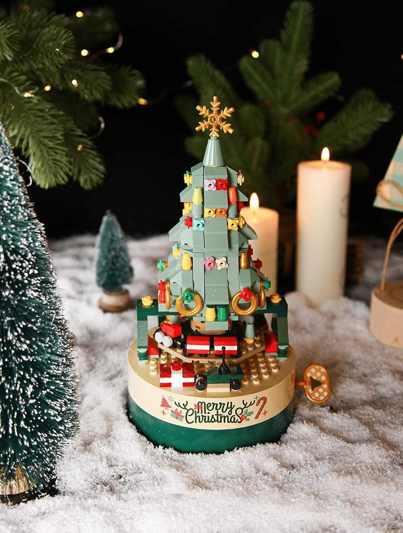 Christmas Tree Building Blocks Set