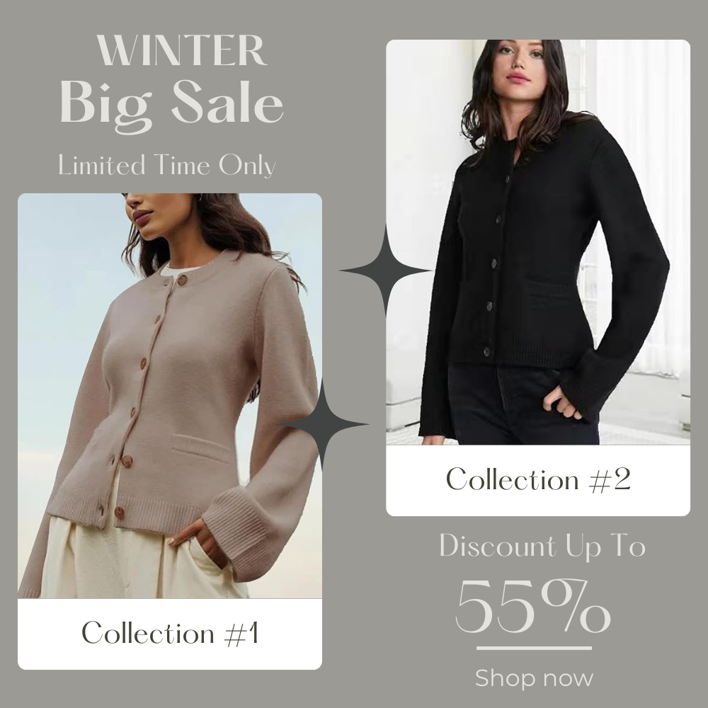 Cool Winter Savings- Limited Time Only! Ultra-Soft Button Cardigan