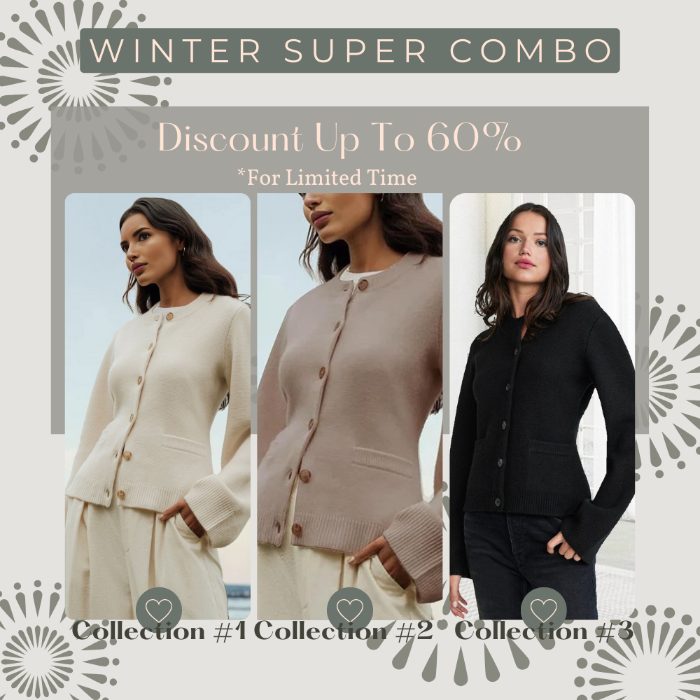 Cool Winter Savings- Limited Time Only! Ultra-Soft Button Cardigan