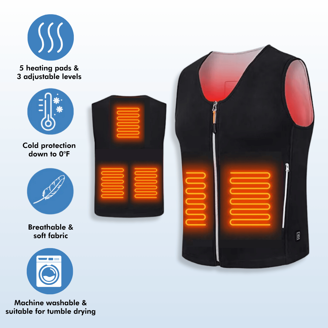 CozyBod - Heated Body Warmer Vest