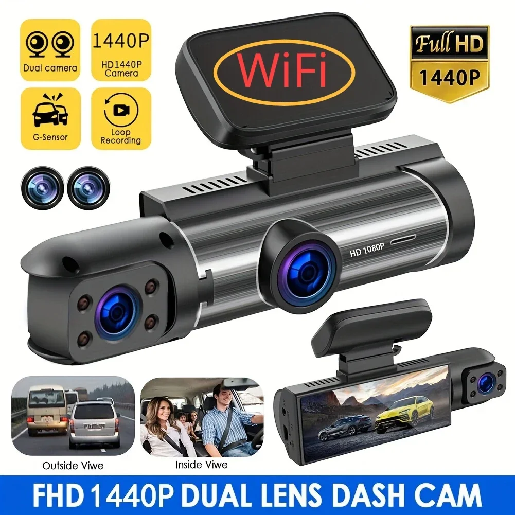 Dash Camera Front And Inside