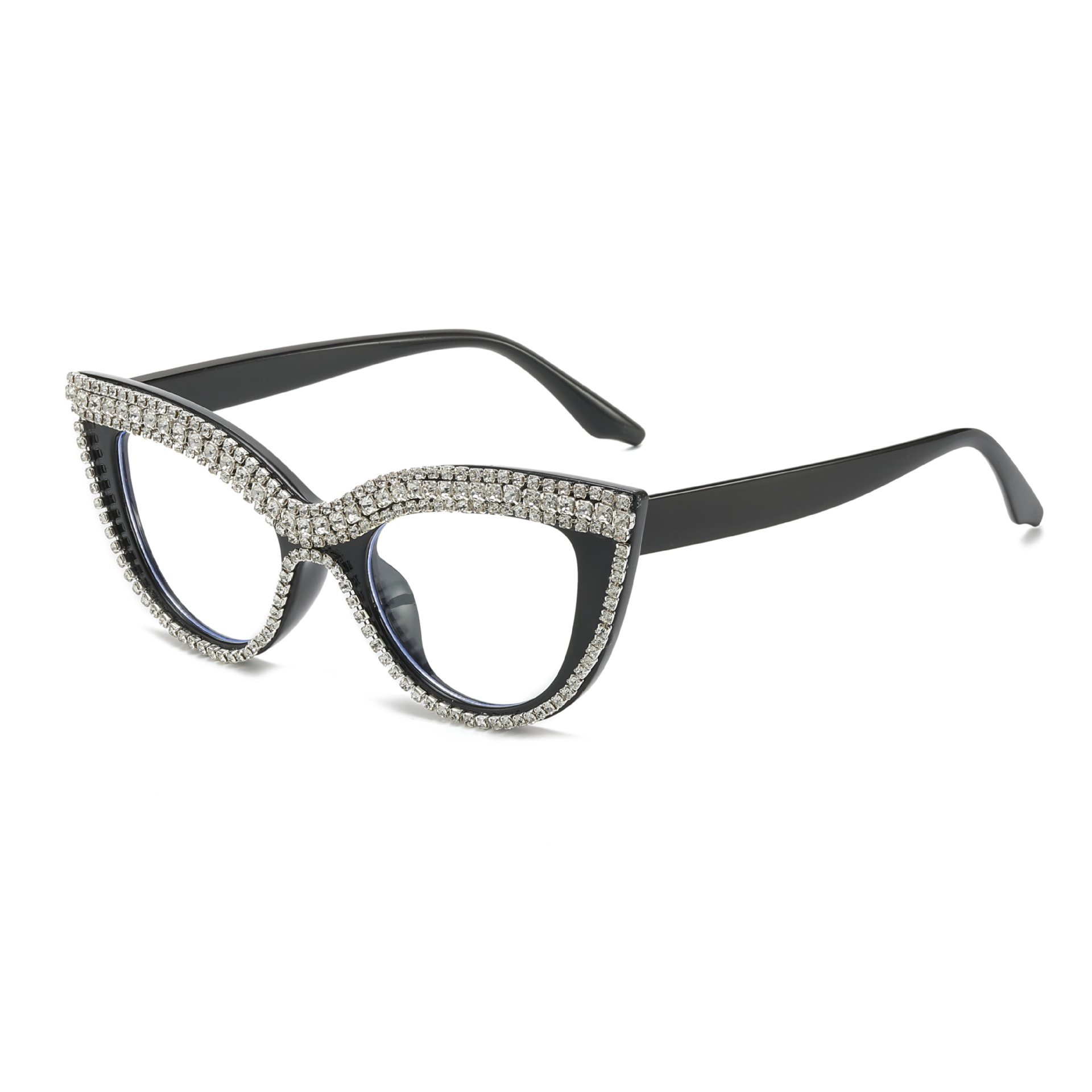 DIAMOND CAT-EYE READING GLASSES