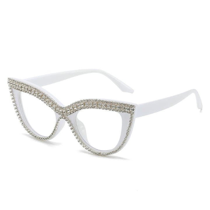 DIAMOND CAT-EYE READING GLASSES