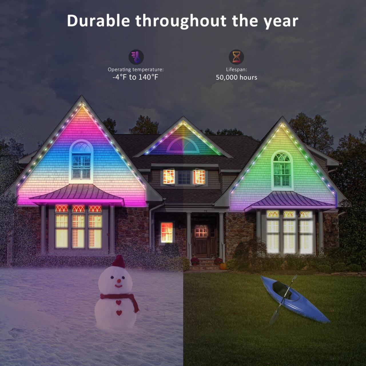 Early Christmas 49% OFF - Smart Rainbow LED Permanent Outdoor Light - Smartlight