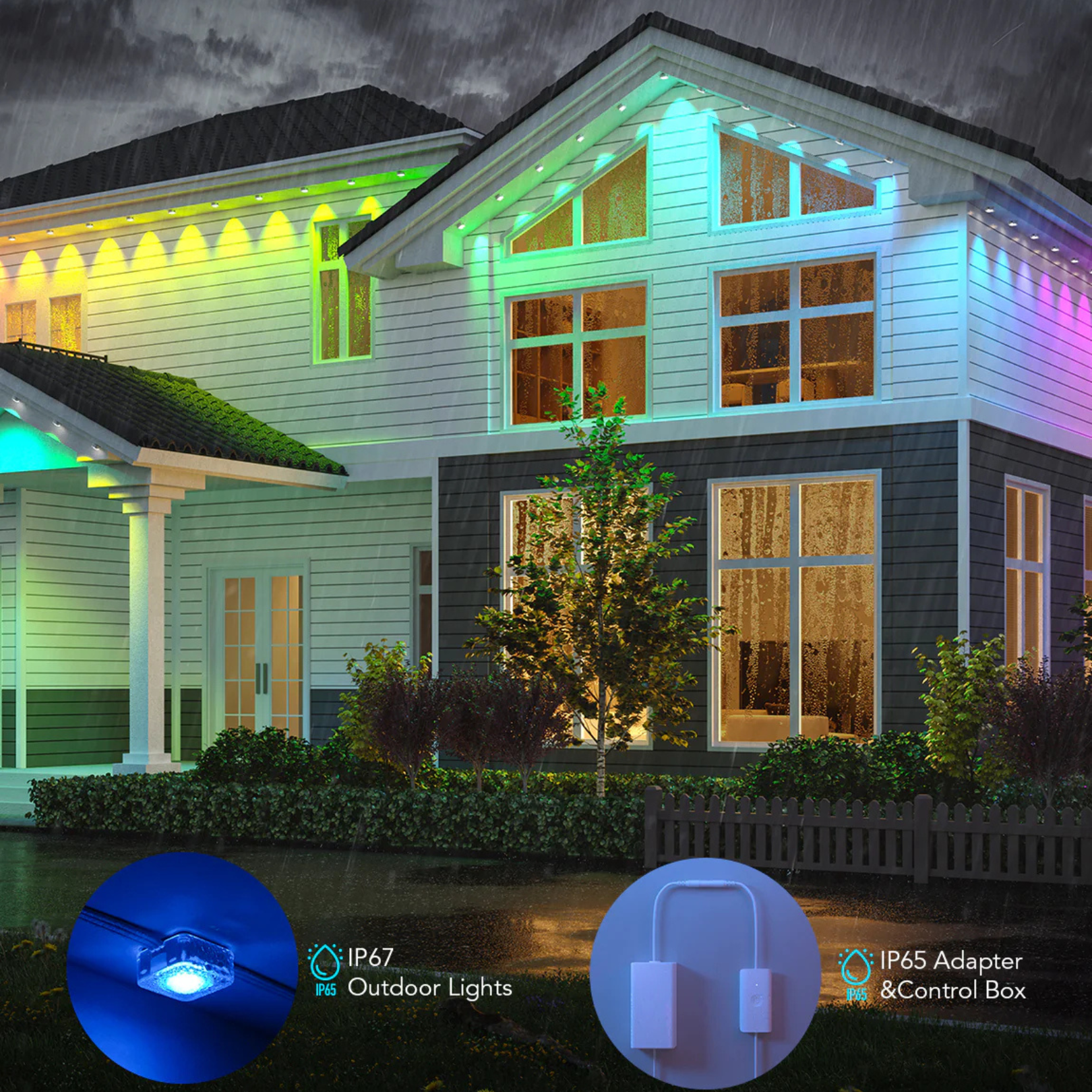 Early Christmas 49%OFF - Smart Rainbow LED Permanent Outdoor Light - Smartlight