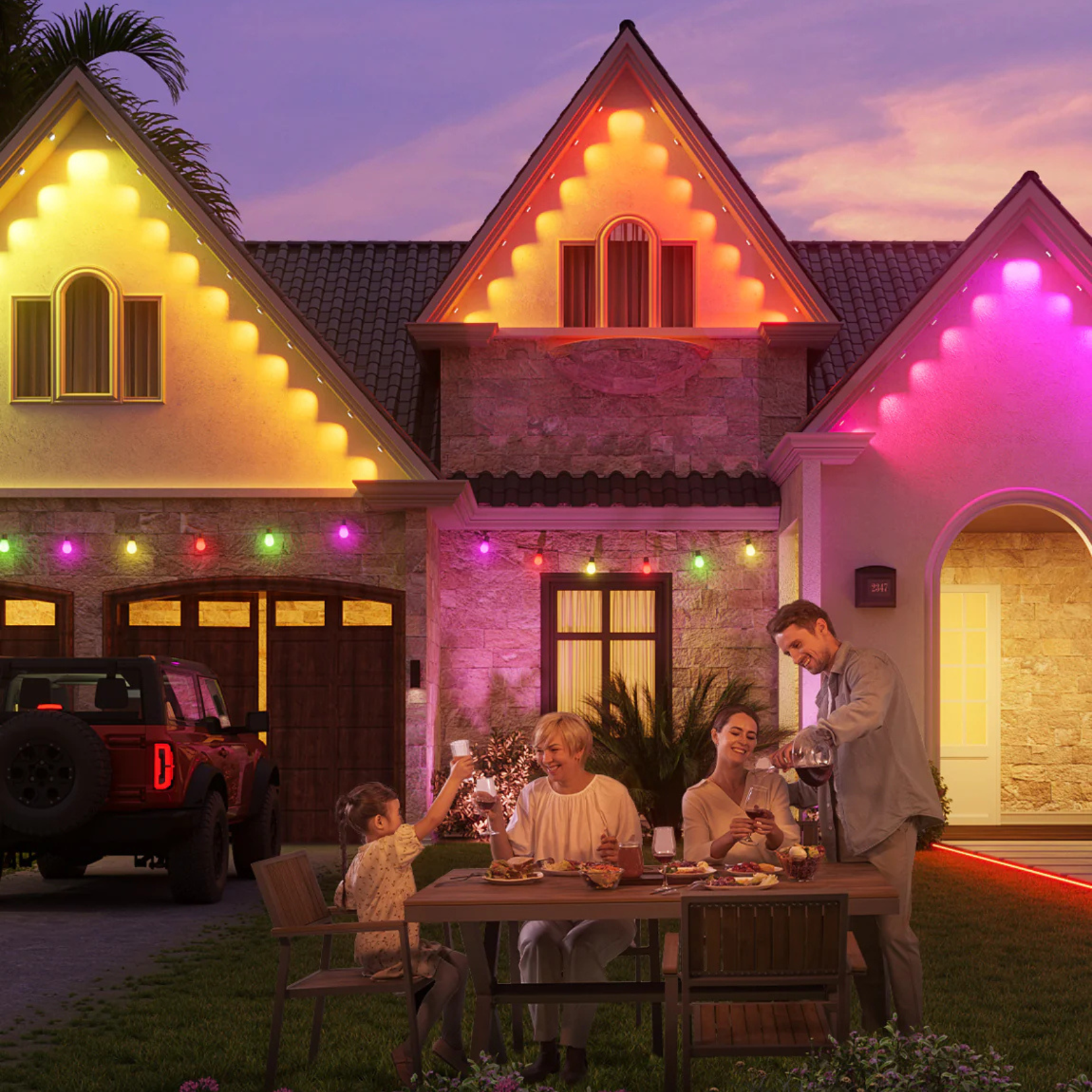 Early Christmas 49%OFF - Smart Rainbow LED Permanent Outdoor Light - Smartlight