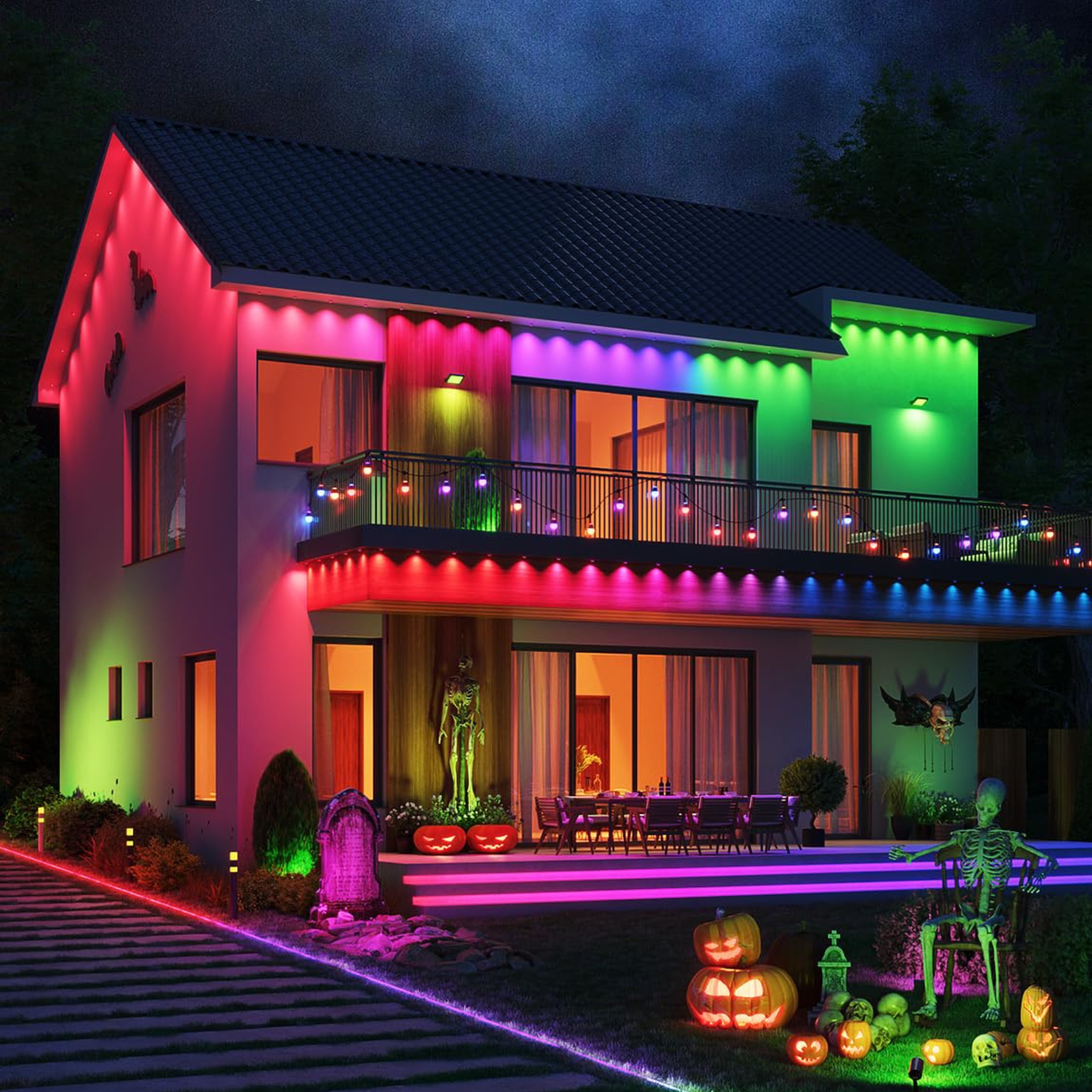 Early Christmas 49%OFF - Smart Rainbow LED Permanent Outdoor Light - Smartlight