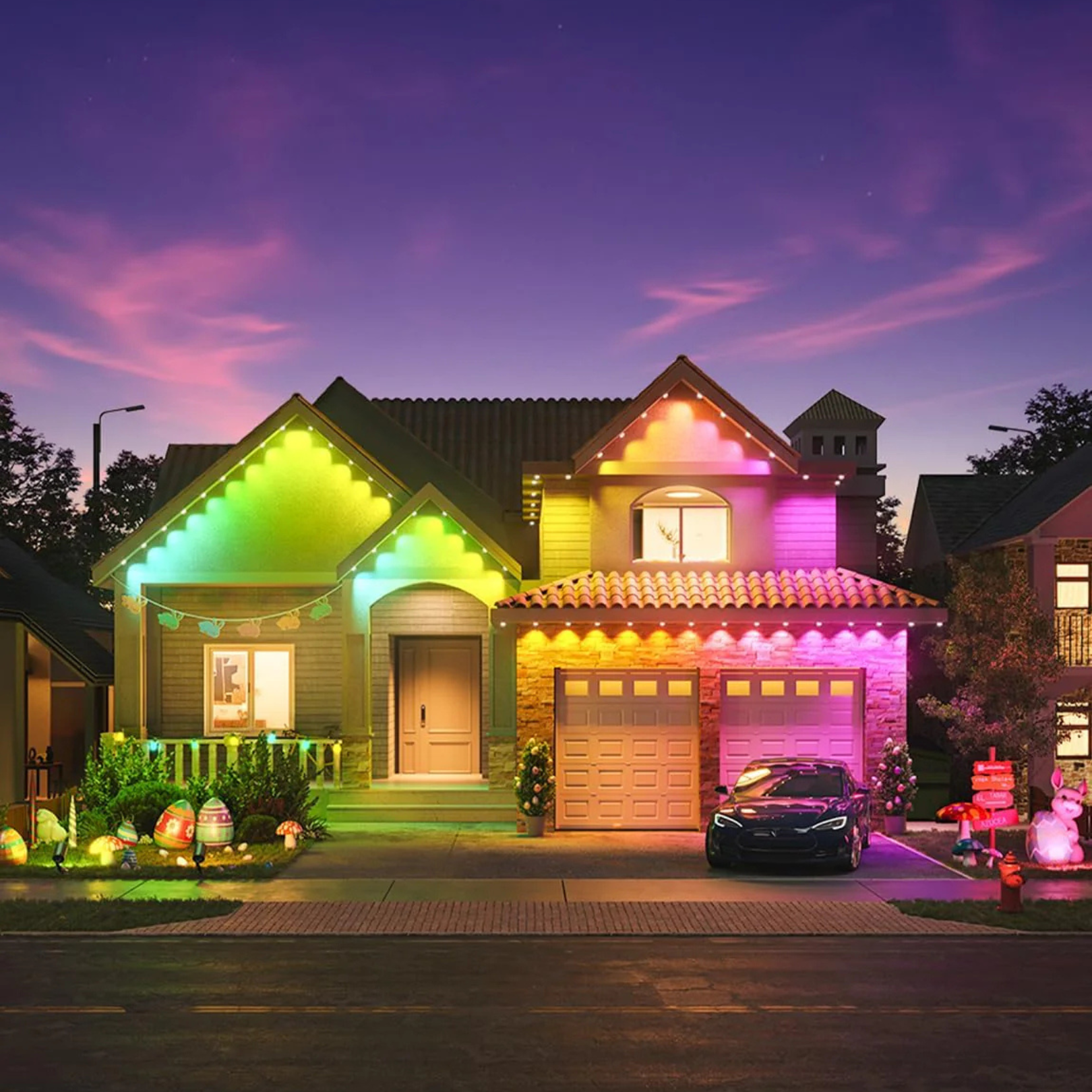 Early Christmas 49%OFF - Smart Rainbow LED Permanent Outdoor Light - Smartlight