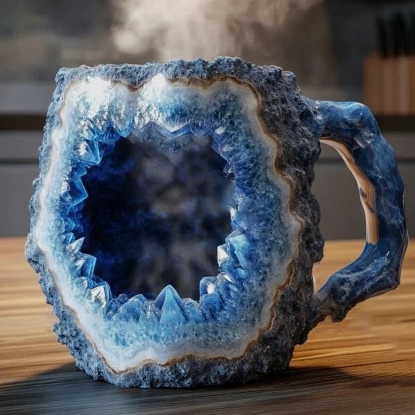 Early Christmas Sale – 2024 New Mineral Crystal Coffee Mugs