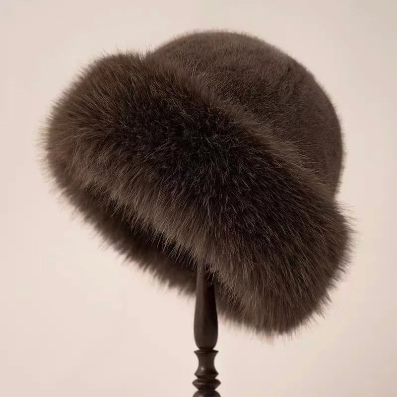 Elegant fur hat