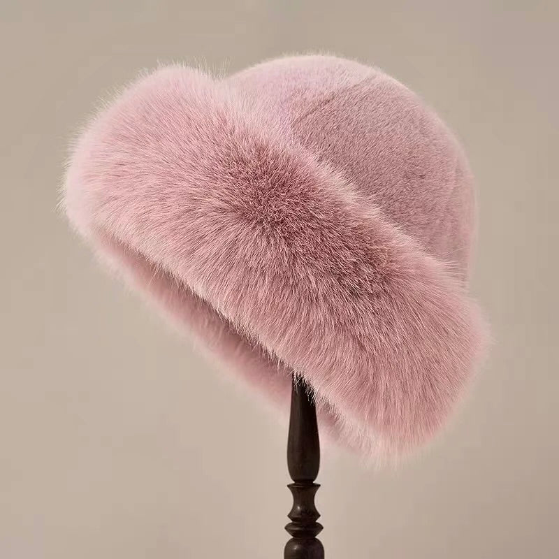 Elegant fur hat