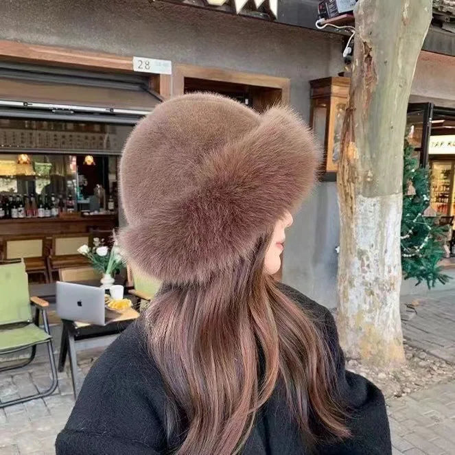 Elegant fur hat