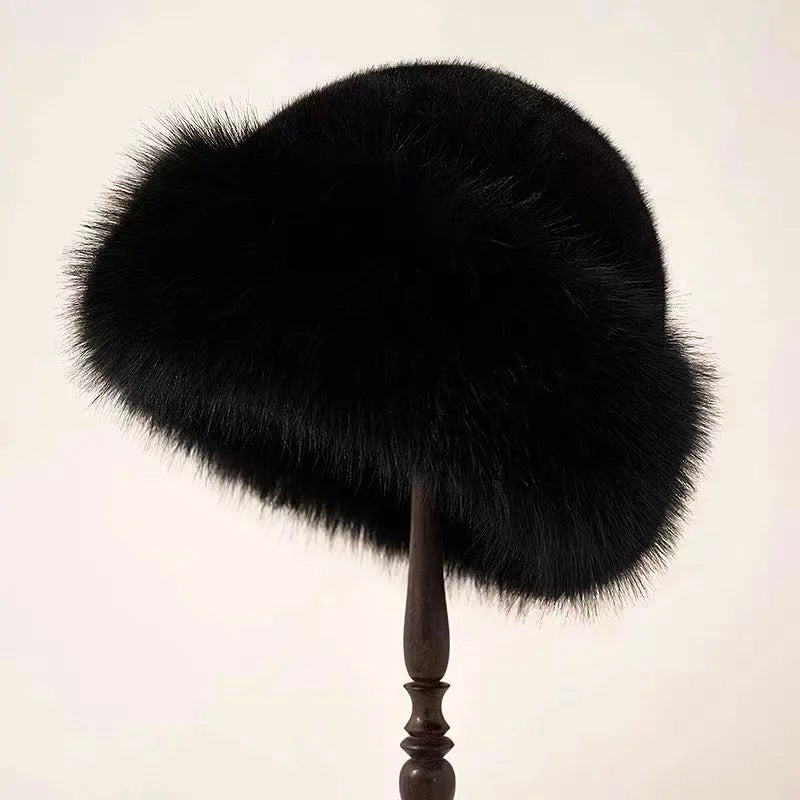 Elegant fur hat