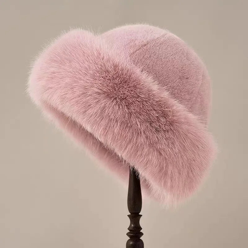 Elegant fur hat