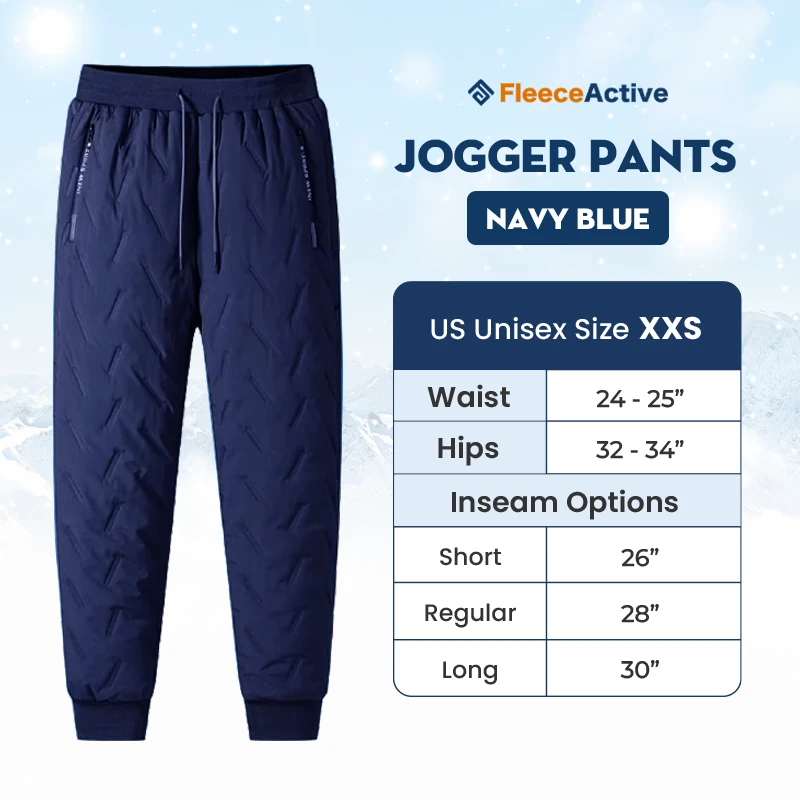 FleeceActive - PRE-SEASON SALE: 70% OFF - Unisex Fleece-Lined Waterproof Pants