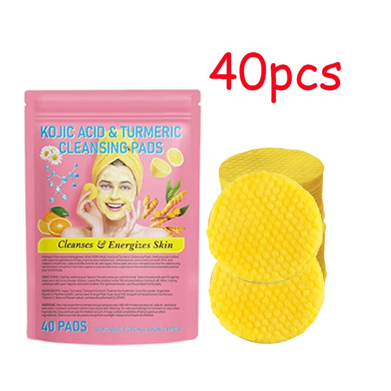 GlowFusion: Turmeric Kojic Acid Facial Pads