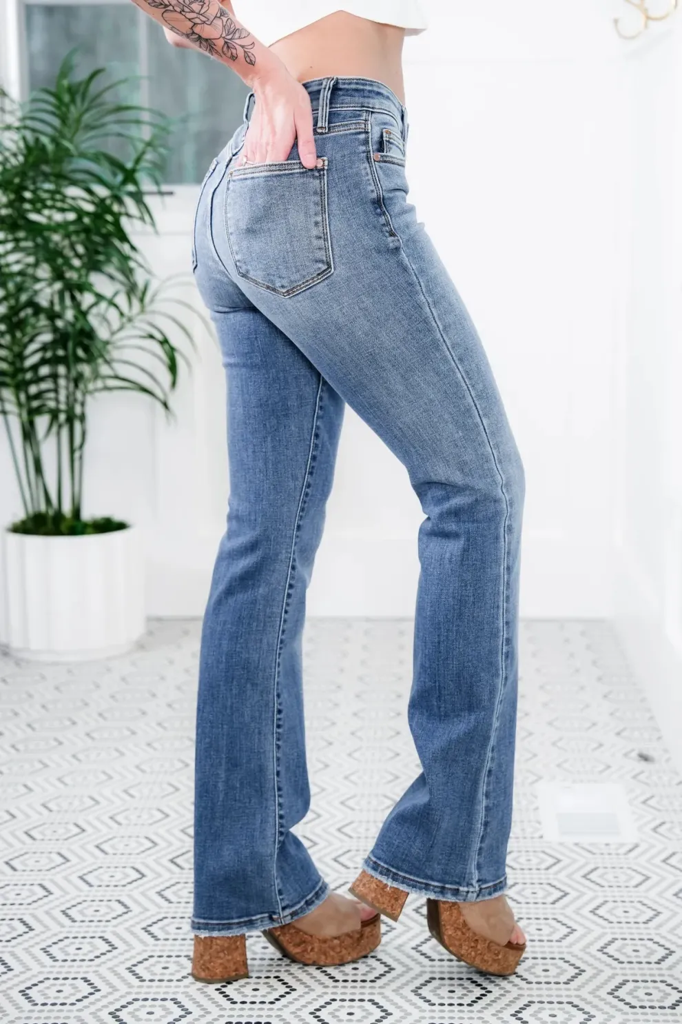 Holy Grail Tummy Control Bootcut Jeans