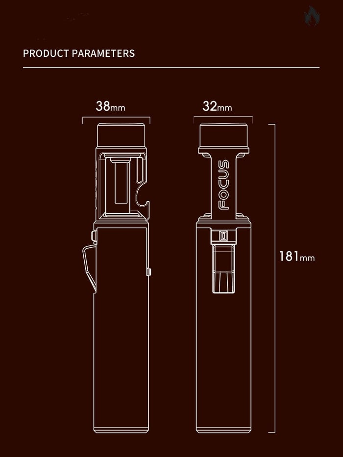 Hottest Winter Sale - Up to 60% Off - Airbrush Windproof Lighter