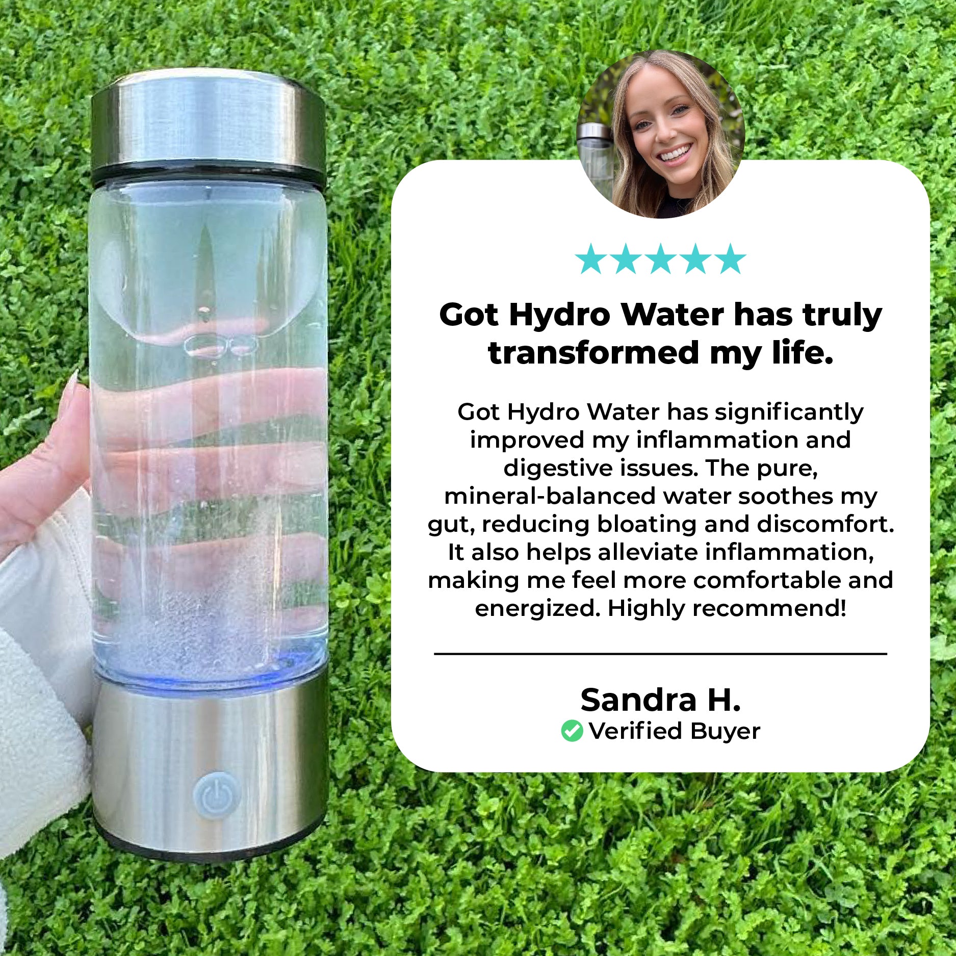 Hydrogen Water Bottle