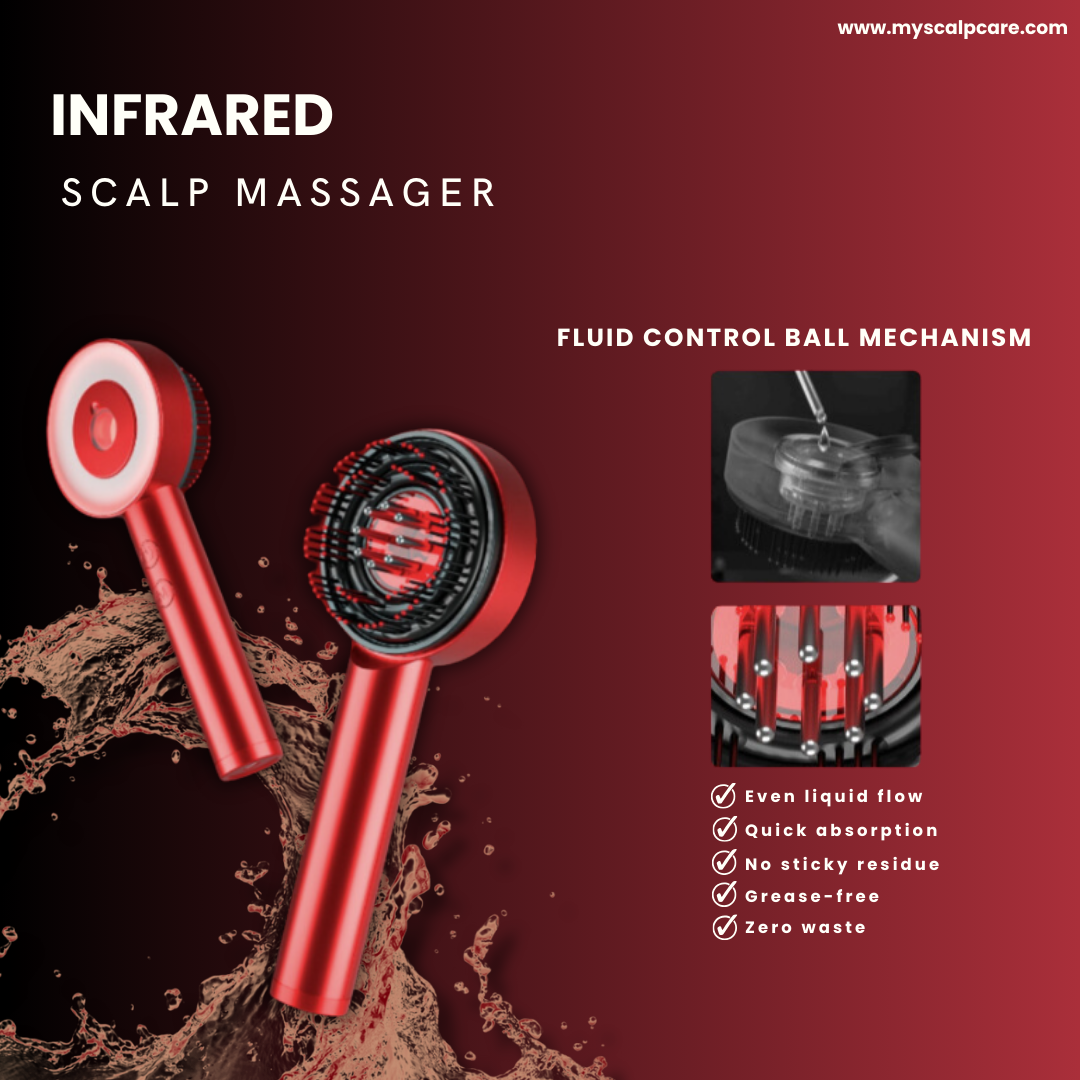 Infrared Scalp Massager - Hair Care Therapy