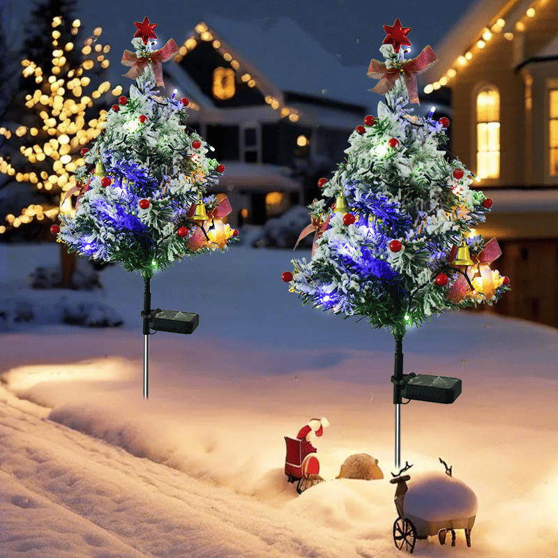 Last Day 75% OFF - Solar Christmas Trees Lights