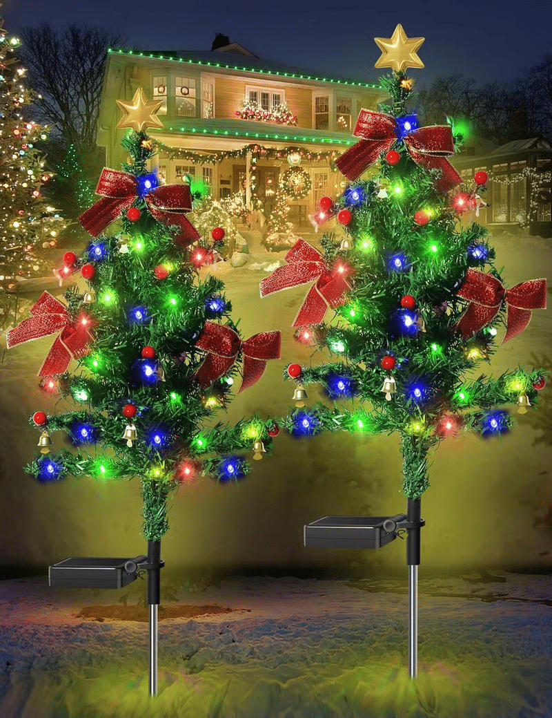 Last Day 75% OFF - Solar Christmas Trees Lights