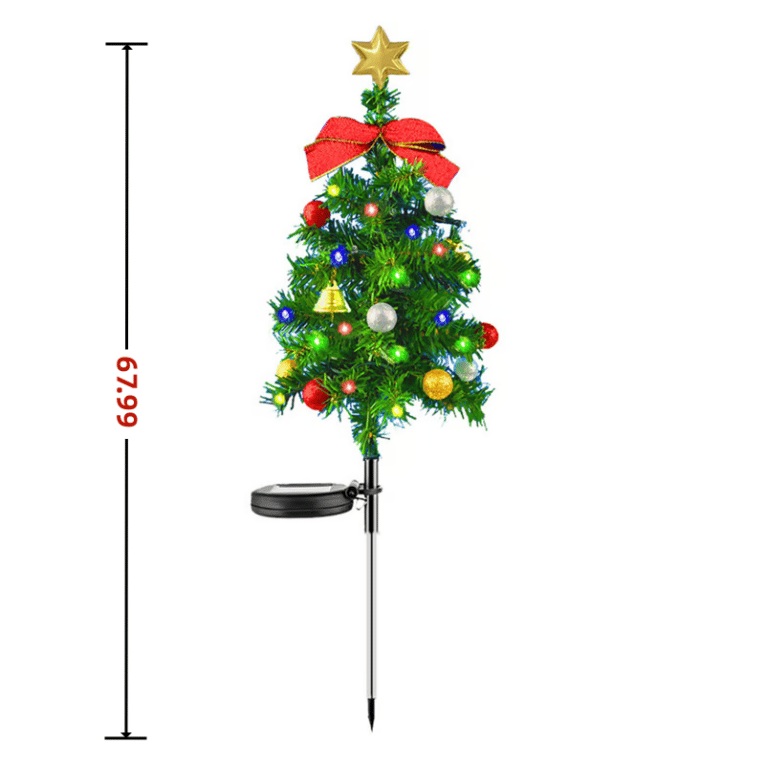 Last Day 75% OFF – Solar Christmas Trees Lights