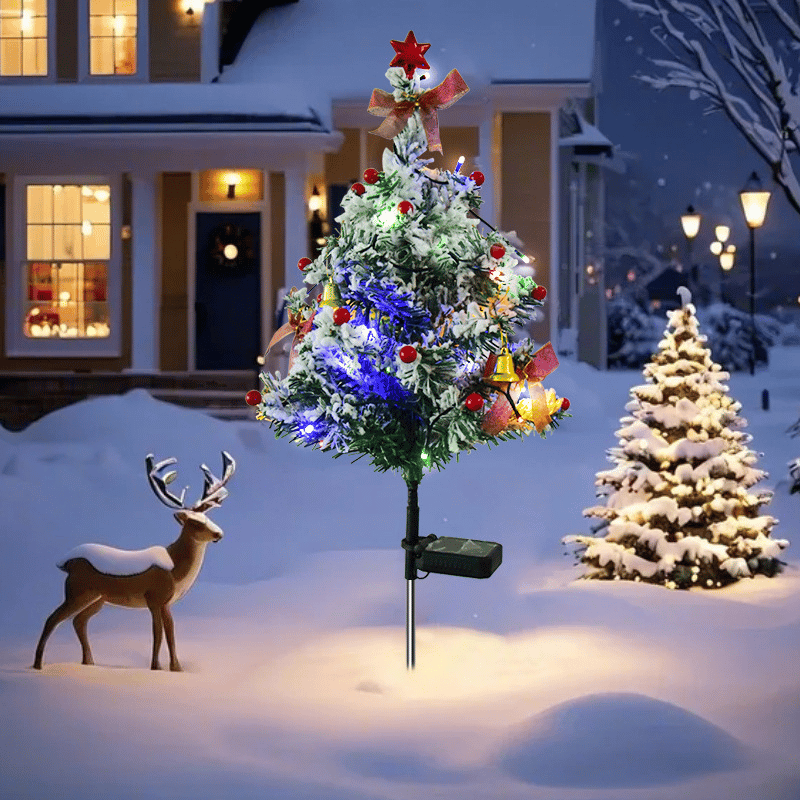 Last Day 75% OFF - Solar Christmas Trees Lights