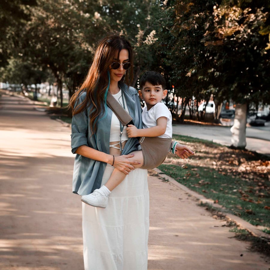 Luxe Gabardine - A New Generation Baby Carrier - Stylish, Ergonomic, and Comfortable Babywearing for Modern Families