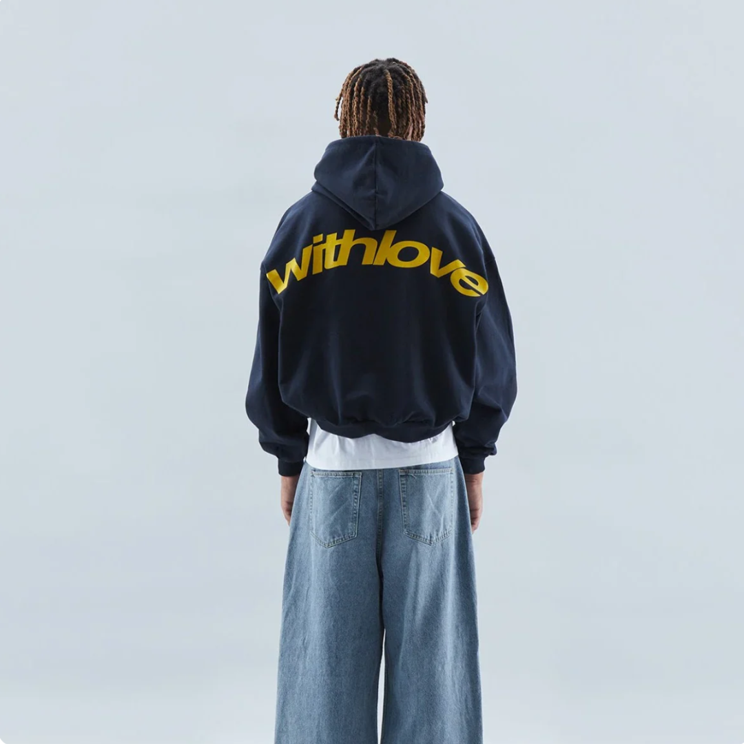 Max - Oversized 'With Love' Hoodie