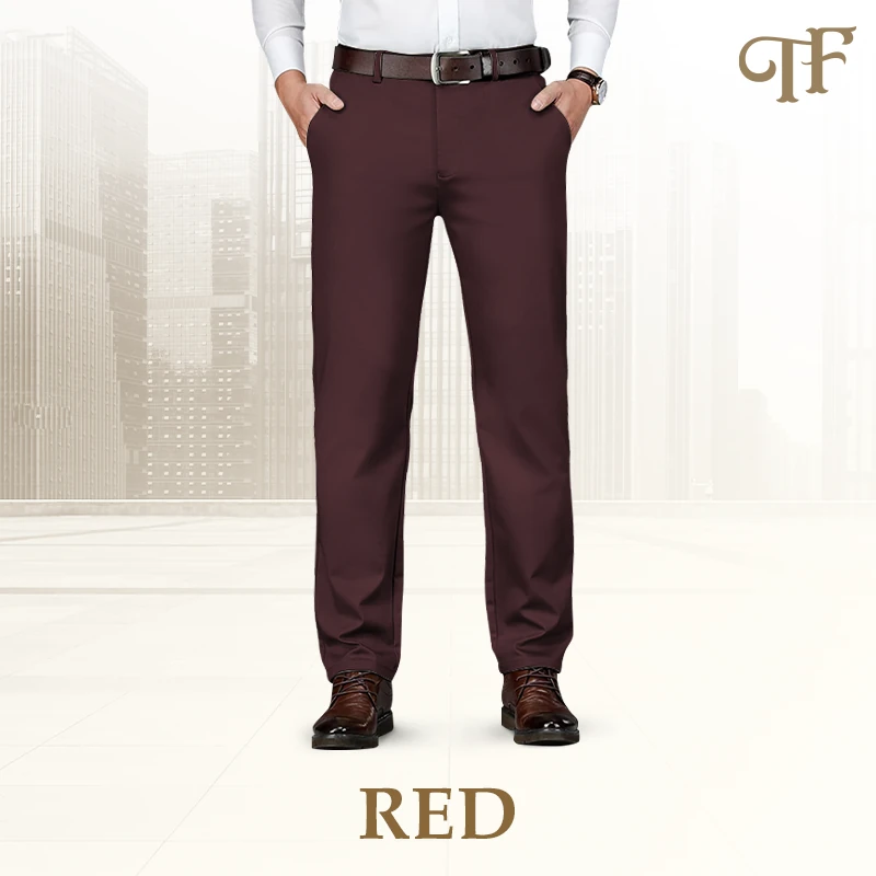 Men's High Stretch Straight Fit Pants