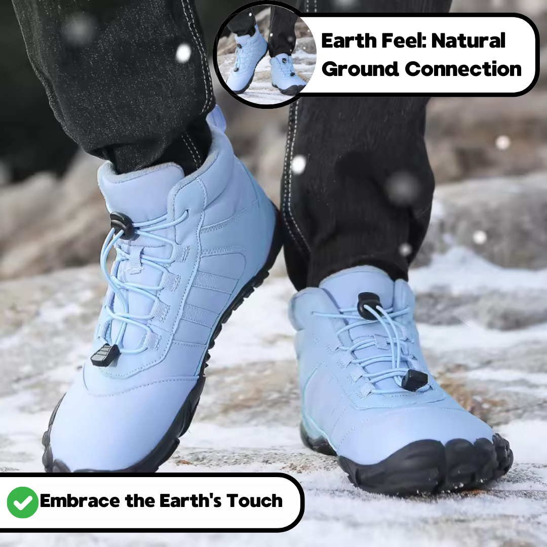 Non-slip & waterproof winter barefoot shoe (Unisex).