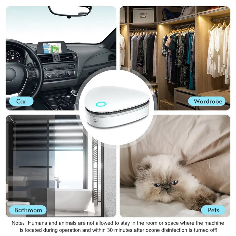 Odor Remover Machine - Remove Smoke and Pet Smells in Your Home and Car