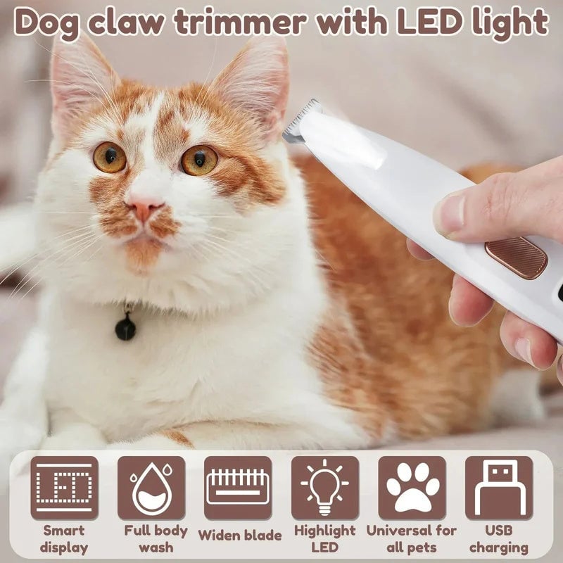 Pet Groomer with LED Light