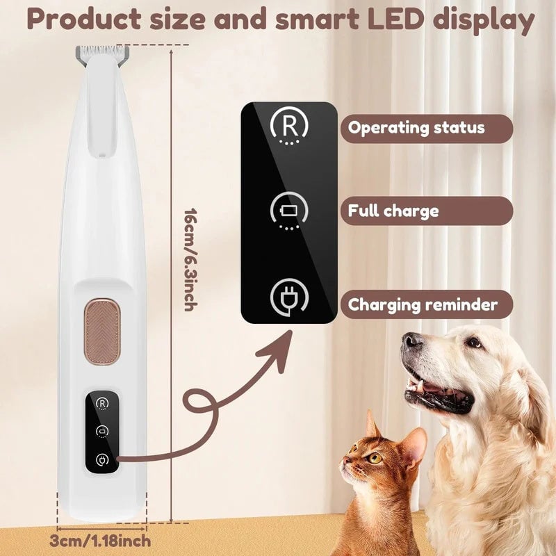 Pet Groomer with LED Light