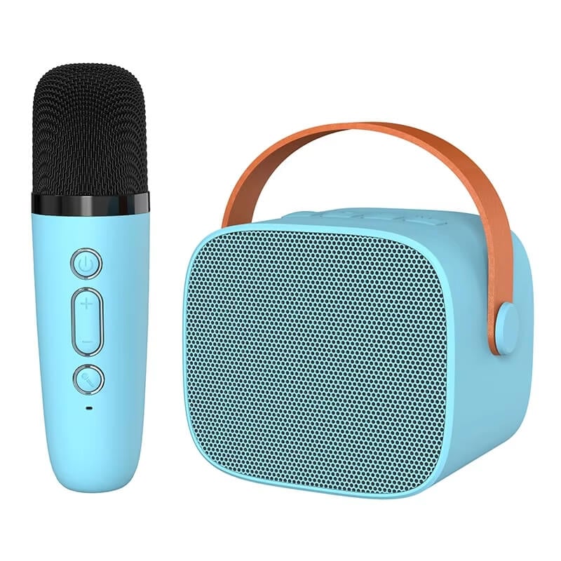 Portable Karaoke Machine for Kids | Bluetooth Speaker with Wireless Microphone