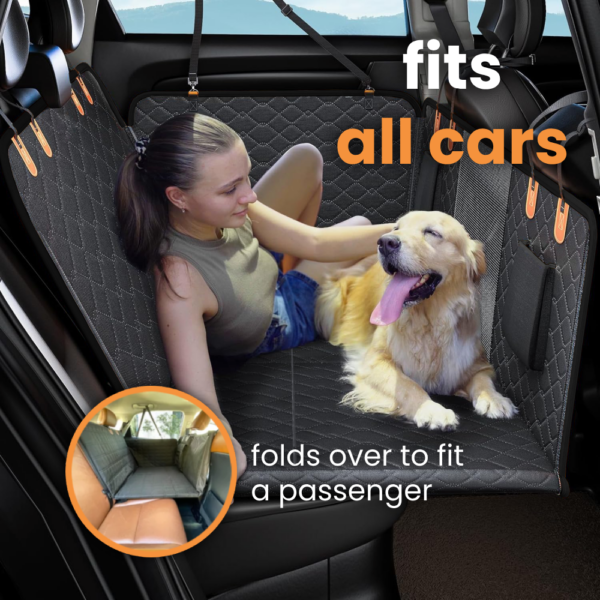 Premium Hard Bottom Dog Car Seat Protector