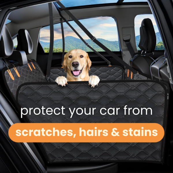 Premium Hard Bottom Dog Car Seat Protector