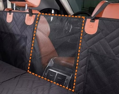 Premium Hard Bottom Dog Car Seat Protector