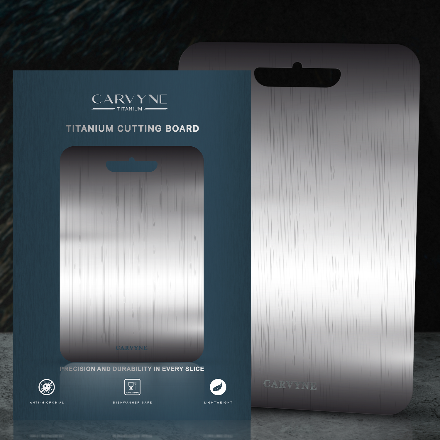 Premium Titanium Cutting Board